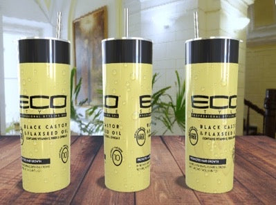 Black Girl Hair Tumbler- Eco